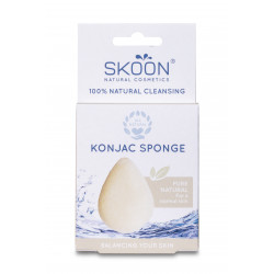 Skoon Konjac Sponge Pure Natural Kempinėlė veidui 1vnt