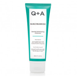 Q+A Niacinamide Gentle Exfoliating Cleanser Švelnus šveičiamasis veido prausiklis 125ml