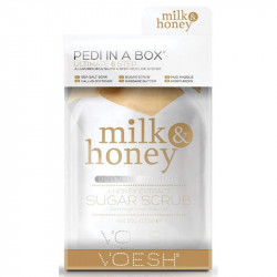 VOESH Ultimate 6 Steps Pedi In A Box 6 in 1 Milk And Honey Procedūra kojoms su pienu ir medumi Rinkinys