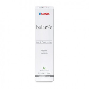 Gehwol Balance Leg & Foot Lotion Nuvargintų kojų losjonas 75ml