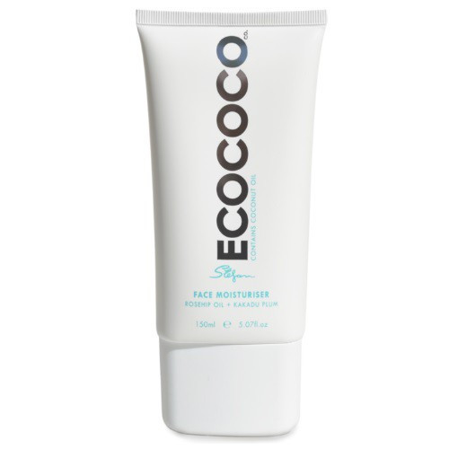 ECOCOCO Face Moisturiser Drėkinamasis veido kremas su erškėtuogių aliejumi ir kakadu slyvomis 150ml