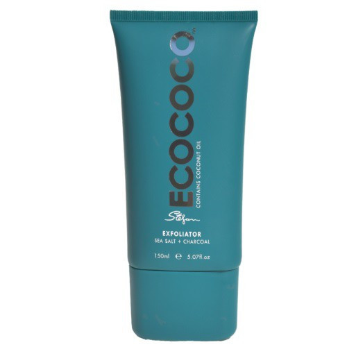 ECOCOCO Face Exfoliator Veido šveitiklis su jūros druska ir anglimi 150ml