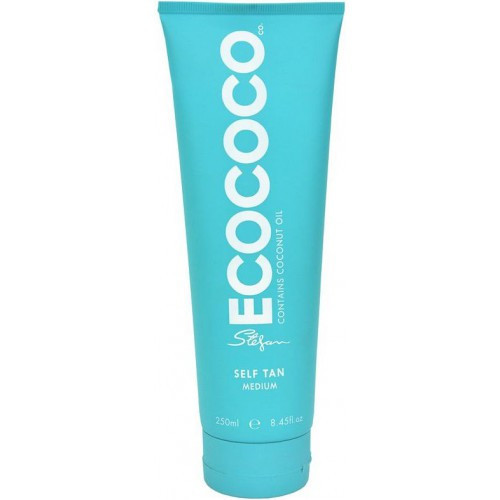 ECOCOCO Medium Self-Tanning Lotion Savaiminio įdegio losjonas, vidutinio tamsumo 250ml