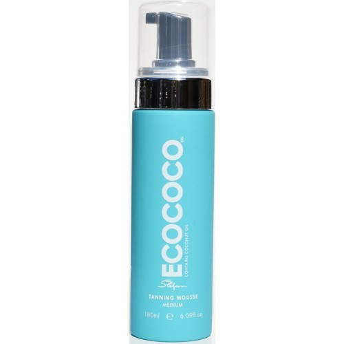 ECOCOCO Tanning Mousse Medium Savaiminio įdegio putos vidutinio tamsumo 180ml