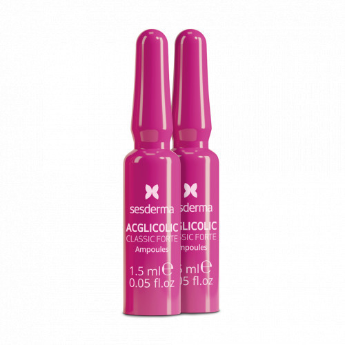 Sesderma Acglicolic Classic Forte Anti-Aging Ampoules Ampulės 10x1.5ml