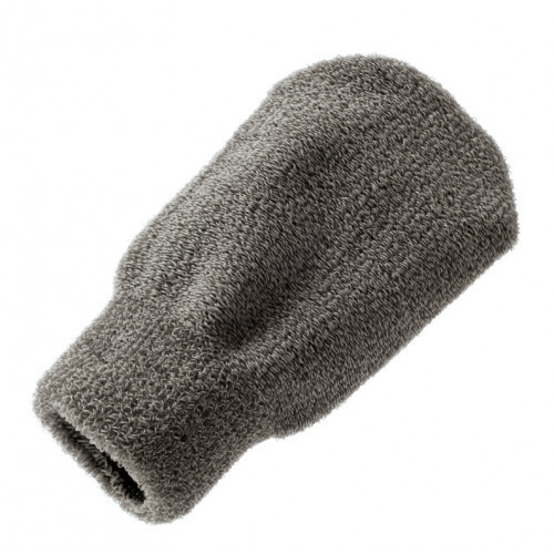 Hydrea London Exfoliating Spa Mitt - Medium/Hard Texture Kūno šveitimo pirštinė (vidutinė/ kieta) Black