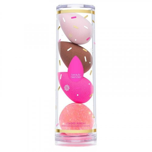 BeautyBlender Loaded Sundae Blender Essentials Makiažo kempinėlės ir muiliukai Rinkinys