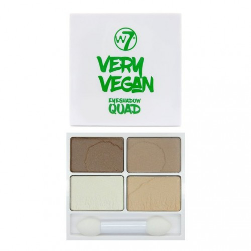 W7 Cosmetics W7 Very Vegan Eyeshadow Quad Akių šešėlių paletė Warm Winter