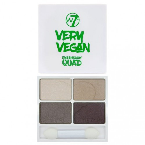 W7 Cosmetics W7 Very Vegan Eyeshadow Quad Akių šešėlių paletė Warm Winter