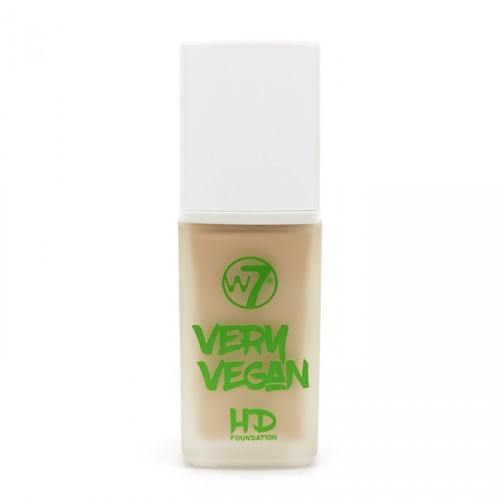 W7 Cosmetics W7 Very Vegan HD Foundation makiažo pagrindas (Spalva - Fresh Beige) 32ml