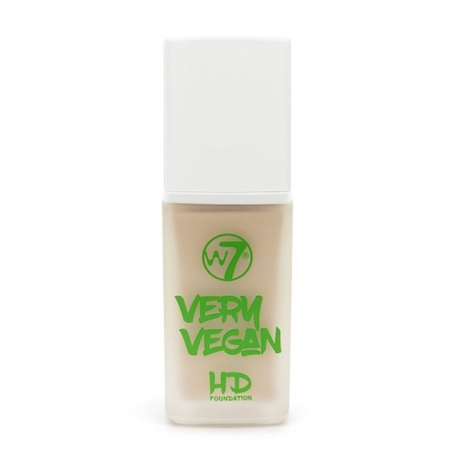 W7 Cosmetics W7 Very Vegan HD Foundation makiažo pagrindas (Spalva - Fresh Beige) 32ml