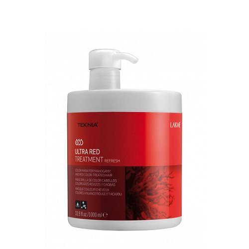 Lakme Teknia Ultra Red Spalvą atgaivinanti kaukė raudoniems plaukams 250ml