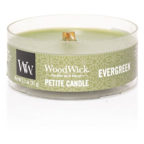 WoodWick Evergreen Žvakė Petite