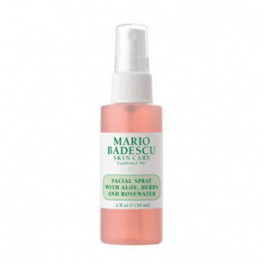 Mario Badescu Facial Spray with Aloe, Herbs & Rosewater Veido purškiklis 59ml