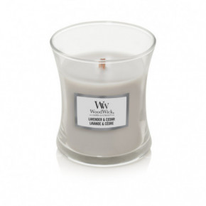 WoodWick Lavender & Cedar Candle Žvakė Mini