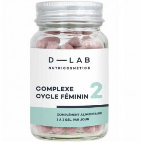 D-LAB Nutricosmetics Complexe Cycle Feminin Toidulisand hormonaalse tasakaalu saavutamiseks 1 Kuu