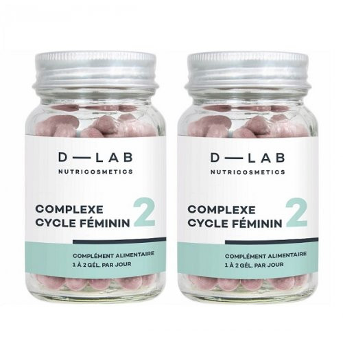 D-LAB Nutricosmetics Complexe Cycle Feminin Maisto papildas hormonų pusiausvyrai 1 Mėnesiui