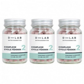 D-LAB Nutricosmetics Complexe Cycle Feminin Hormonal Balance Complex Food Supplement Toidulisand 3 Kuud