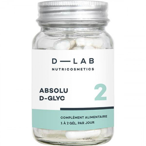 D-LAB Nutricosmetics Absolu D-GLYC Maisto papildas prieš odos senėjimą 1 Mėnesiui