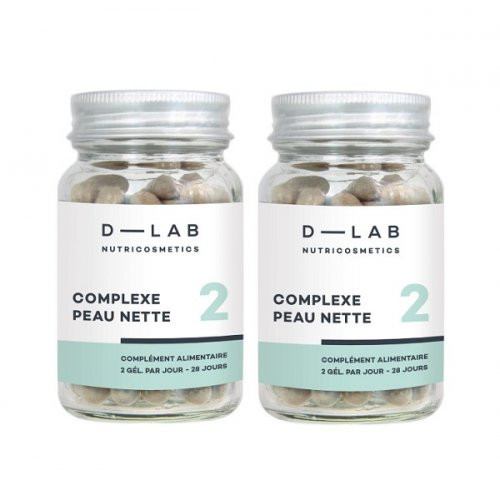 D-LAB Nutricosmetics Complexe Peau Nette Maisto papildas, odą skaistinantis kompleksas 1 Mėnesiui
