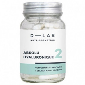 D-LAB Nutricosmetics Absolu Hyaluronique Uztura bagātinātājs ar hialuronskābi 1 Mēnesim