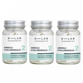 D-LAB Nutricosmetics Absolu Hyaluronique Hialurono rūgštis skirta odos priežiūrai 3 Mėnesiams