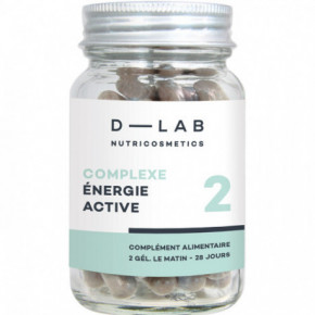 D-LAB Nutricosmetics Complexe Énergie Active Maisto papildas, aktyvios energijos kompleksas 1 Mėnesiui