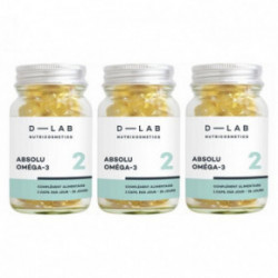 D-LAB Nutricosmetics Absolu Oméga-3 Maisto papildas 1 Mėnesiui