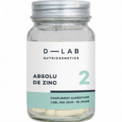 D-LAB Nutricosmetics Absolu de Zinc Maisto papildas cinkas 1 Mėnesiui