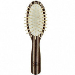 TEK Little Purse Brush in Kaleidowood Mažas medinis plaukų šepetys Violetinis