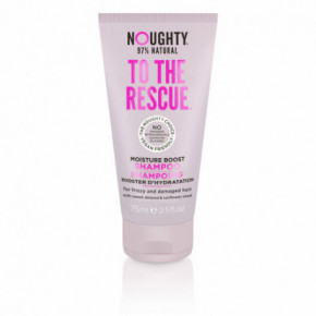 Noughty To The Rescue Moisture Boost Shampoo Drėkinamasis šampūnas pažeistiems plaukams 75ml