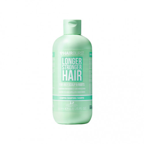 Hairburst Longer Stronger Hair Shampoo Šampūnas riebiai galvos odai ir plaukų šaknims 350ml