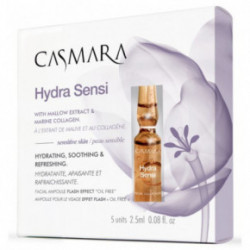 Casmara Hydra Sensi Drėkinančios veido ampulės 5vnt. x 2.5ml