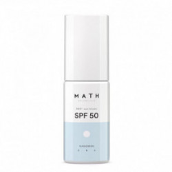 Math Scientific 360 Sun block SPF50 Drėkinantis mineralinis SPF50 losjonas nuo saulės ir pigmentinių dėmių 75ml