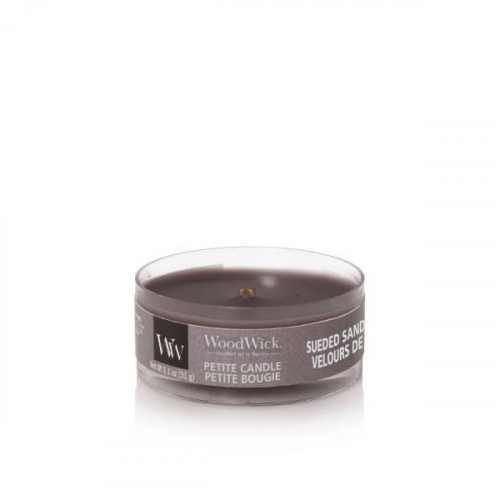 WoodWick Sueded Sandalwood Žvakė Petite