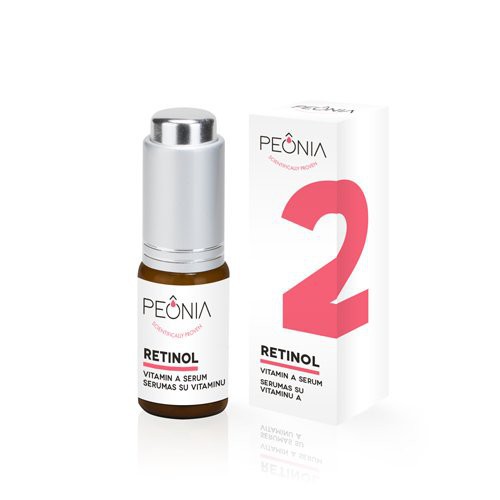 Peonia Retinolis (0,6%) - Serumas su Vitaminu A 15ml