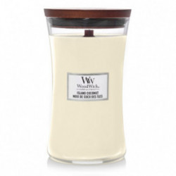 WoodWick Island Coconut Candle Žvakė Heartwick