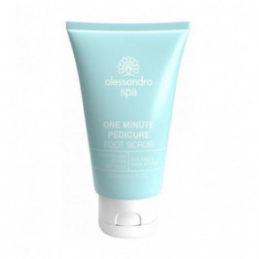 Alessandro One Minute Pedicure Foot Scrub Pėdų šveitiklis su jūros druska 75ml