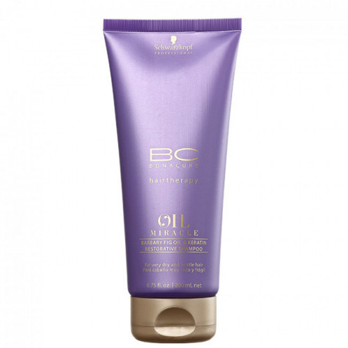 Schwarzkopf Professional BC Oil Miracle Barbary Fig Oil Restorative Shampoo Atstatomasis plaukų šampūnas 200ml