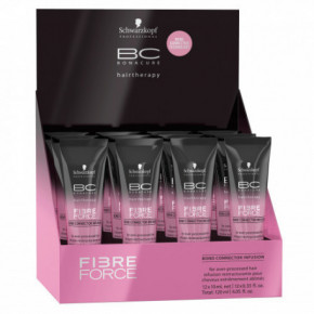 Schwarzkopf Professional BC Fibre Force Bond Connector Infusion Atjaunošanas serums ļoti bojātiem matiem 12x10ml