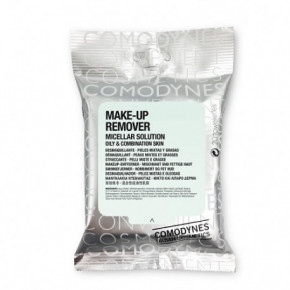Comodynes Make-Up Remover Micellar Solution Oily & Combination skin Makiažo valymo servetėlės su miceliniu vandeniu riebiai ir mišriai 1vnt