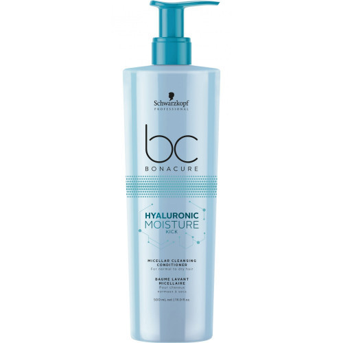 Schwarzkopf Professional BC Hyaluronic Moisture Kick Micellar Cleansing Conditioner Micelinis valomasis kondicionierius 500ml