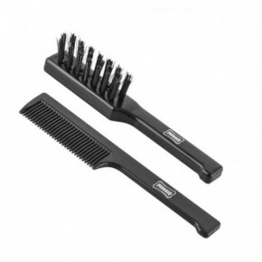 Proraso Moustache Brush & Beard Comb Set Ūsu un bārdas suku komplekts 1gab.