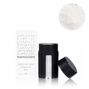 Nanogen Keratin Hair Fibers White Keratiini juuksekiud 15g