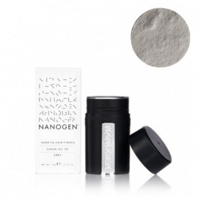 Nanogen Keratin Hair Fibres Grey Pilka plaukų pudra - skaidulos 15g