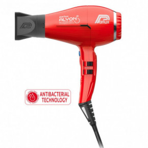 Parlux Alyon Light Air Ionizer Hairdryer Profesionālais matu fēns Red