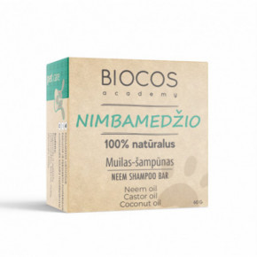 Biocos Pet Care Shampoo Bar Muilas-šampūnas šunims su nimbamedžiu 60g