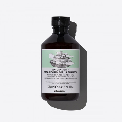 Davines Detoxifying Scrub Shampoo Valantis šampūnas su pilingu 250ml