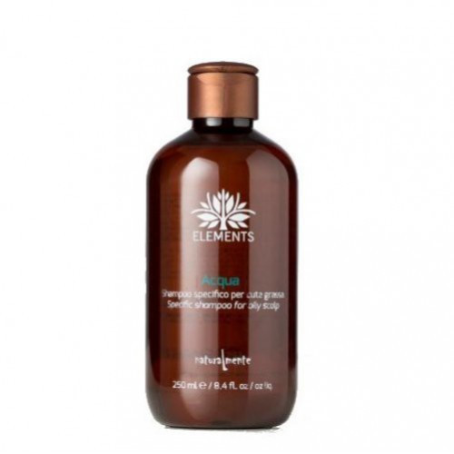 Naturalmente Acqua - Vanduo. Aktyvusis serumas ir valomasis šampūnas 250ml