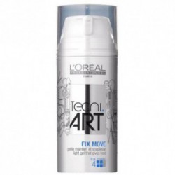 L'Oréal Professionnel Tecni Art Fix Move Elastingos fiksacijos plaukų želė 150ml